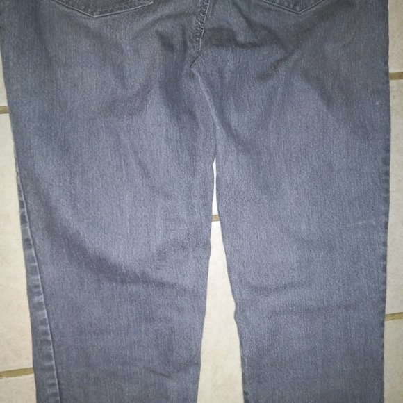 Women's Gloria Vanderbilt Gray Stretch Jeans Size 8 Average Cotton Polyester Spa - Picture 9 of 13